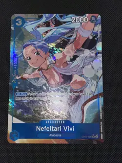 One Piece TCG Nefeltari Vivi 25th Anniversary SR Alternate Art EB02-026 ENG/NM - Image 2