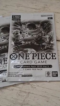 Sealed 9x One Piece Tournament Pack 2025 Vol. 3 English - Image 1