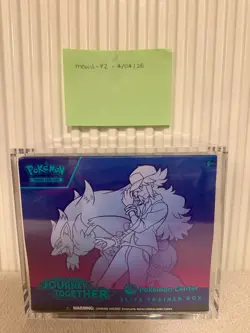 Pokemon TCG Journey Together Pokemon Center Elite Trainer Box ETB - Image 1