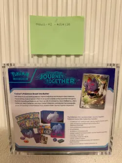 Pokemon TCG Journey Together Pokemon Center Elite Trainer Box ETB - Image 2