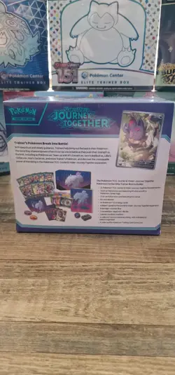 Pokemon Center Journey Together Elite Trainer Box ETB - Brand New & Sealed - Image 1