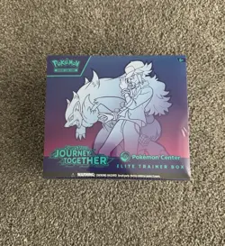Pokemon TCG Journey Together Pokemon Center Elite Trainer Box ETB SEALED - Image 1