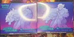 2x Pokemon TCG Journey Together Pokemon Center Elite Trainer Box ETB SEALED - Image 1