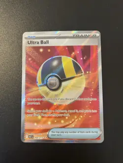 Pokemon TCG Ultra Ball 264/217 Trainer Secret Rare Ascended Heroes Near Mint - Image 1