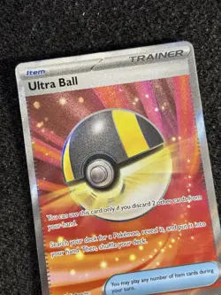 Ultra Ball 264/217 Pokemon TCG Ascended Heroes Secret Rare Full Art Trainer Mint - Image 4