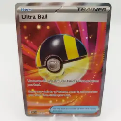 Ultra Ball 264/217 Ascended Heroes Ultra Rare Full Art Trainer Pokemon Card NM - Image 2