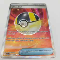Ultra Ball 264/217 Ascended Heroes Ultra Rare Full Art Trainer Pokemon Card NM - Image 3