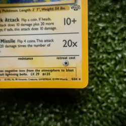 Pokemon Jolteon 4/64 Jungle Holo LP Holo Rare Unlimited - Image 4
