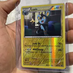 Luxio - 44/99 - Uncommon - Reverse Holo English Pokemon Next Destinies NM Card - Image 2