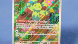 Maractus AR 2025 Pokemon Journey Together Card TCG 160/159 Holo Full Art Rare - Image 3