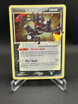 Greninja Gold Star Pokemon TCG SWSH144 SWSH: Sword & Shield Promo Cards Holo - Image 1