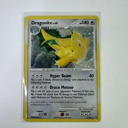 Dragonite (2/146) Diamond & Pearl Legends Awakened Holo Pokemon Card RARE - Image 3
