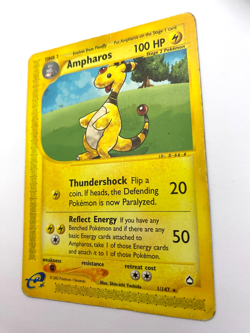 Pokemon Card - Non-Holo Ampharos 1/147 Aquapolis *HP* e-Card Rare - Image 5
