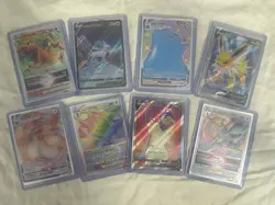 Pokemon TCG Lot of 8 Cards NM. Jolteon V #177, Ditto VMAX #SV119 - Image 1