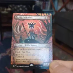 MTG Hexing Squelcher ( Showcase) - Borderless - R 0317 - Image 1