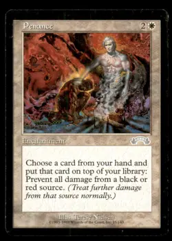 Penance LP Light Play Exodus MTG [10516] - Image 1