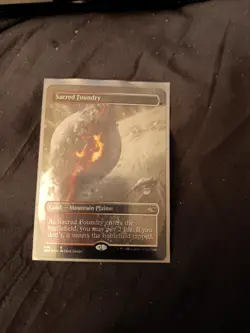 Sacred Foundry (Borderless) (Galaxy Foil) Unfinity Foil NM - Image 1