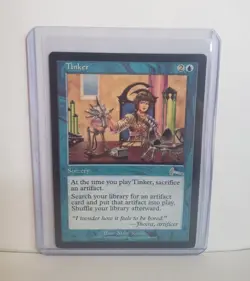 [1x] Tinker - Urza's Legacy (1999) - LP - Vintage Restricted - MTG - Image 1