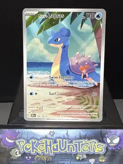 Pokemon Card Misty’s Lapras 194/182 Destined Rivals Illustration Rare Holo NM - Image 1