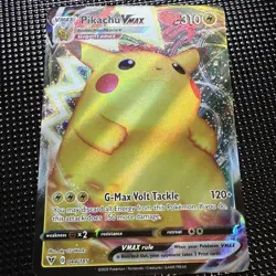 Pokemon TCG Vivid Voltage Pikachu VMAX 44/185 Ultra Rare NM/Mint Condition - Image 1