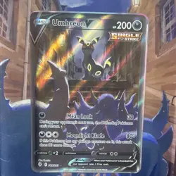 Pokemon Umbreon V Alternate Full Art Holo Evolving Skies #189 PSA 10 - Image 3