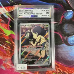 Pokemon Poltchageist Twilight Masquerade Illustration Rare Holo 171/167 Secret … - Image 1