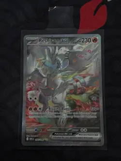 Pokemon Reshiram EX Illustration Rare 166/086 Sv: White Flare Holo 230HP ENGLISH - Image 1