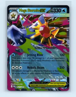 Pokemon tcg ME03: Perfect Order Mega Starmie ex Near Mint or Better - Image 1
