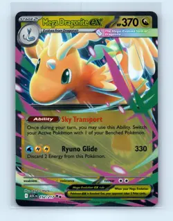 Pokemon tcg ME: Ascended Heroes Mega Dragonite ex Near Mint or Better - Image 1