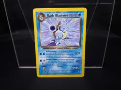 Pokemon TCG Dark Blastoise 20/82 Rare Non-Holo Team Rocket WOTC - Image 1