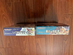 Pokemon S&V Ruler of the Black Flames and Raging Surf Booster Box Japanese New - Image 4