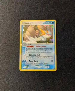 Pokemon EX EMERALD - #11/106 Swampert - Reverse Holo - ENG - Lightly Played - Image 3