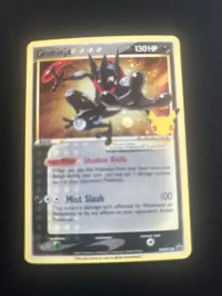 Pokemon TCG Greninja Gold Star SWSH144 - Celebrations Black Star Promo - Image 2
