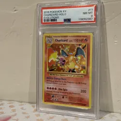 Pokemon XY Evolutions Charizard # 11/108 Holo-PSA 8- Free Shipping - Image 2