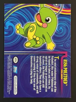 Pokemon Politoed #186 Topps Johto League Champions - Image 2
