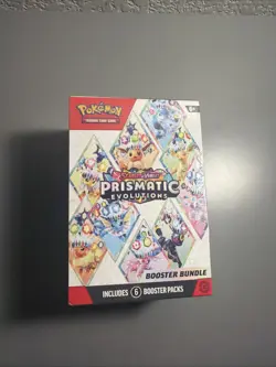 Pokemon TCG Scarlet & Violet Prismatic Evolutions Booster Bundle New Sealed - Image 1