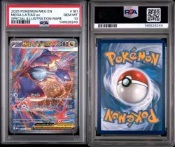 Pokemon Mega Latias ex 181/132 Mega Evolution SIR PSA 10 Gem Mint 2025 - Image 3