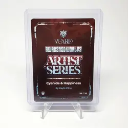 VCard Awakened Worlds: First Edition - Cyanide ART CARD - Kayla Cline - Image 2