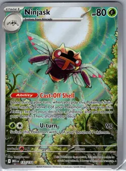 Ninjask 137/132 ME01: Mega Evolution - Pokemon Card - NM - Image 1