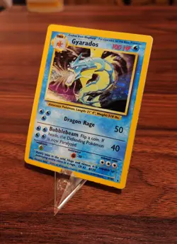 Gyarados 6/102 Holo Pokemon Trading Card - Image 1
