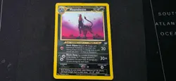 Houndoom - 8/64 NEO REVELATION -HEAVY PLAYED DAMAGED ~ Pokemon Card TCG - Image 1