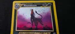 Houndoom - 8/64 NEO REVELATION -HEAVY PLAYED DAMAGED ~ Pokemon Card TCG - Image 2