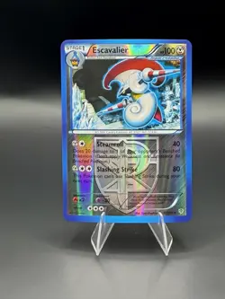 Escavalier 61/101 Pokemon Card Black & White Plasma Blast Rare Reverse Holo NM - Image 1