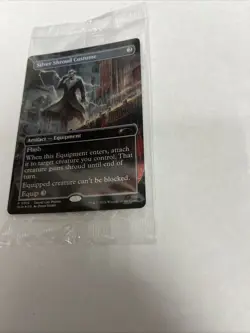 Silver Shroud Costume Borderless Foil Secret Lair MTG LP - Image 2