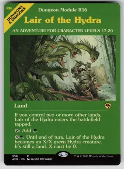 Lair of the Hydra (Dungeon Module) Normal R AFR 356 NM - Image 1