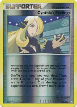 Cynthia's Feelings - 131/146 - Uncommon - Reverse Holo NM, English Pokemon Legen - Image 1