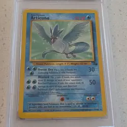 Pokemon Articuno Fossil Rare Regular PSA 9 17/62 1999 English Unlimited - Image 3