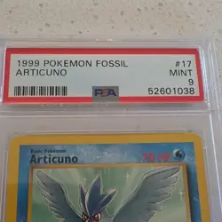 Pokemon Articuno Fossil Rare Regular PSA 9 17/62 1999 English Unlimited - Image 4