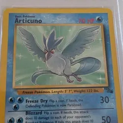 Pokemon Articuno Fossil Rare Regular PSA 9 17/62 1999 English Unlimited - Image 5