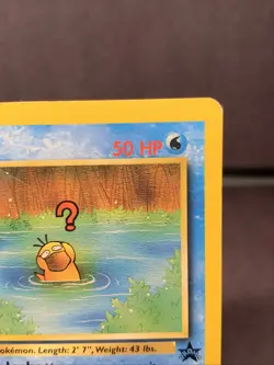 Pokemon TCG Psyduck WOTC Black Star League Promo 20 VTG 2000 - Image 3
